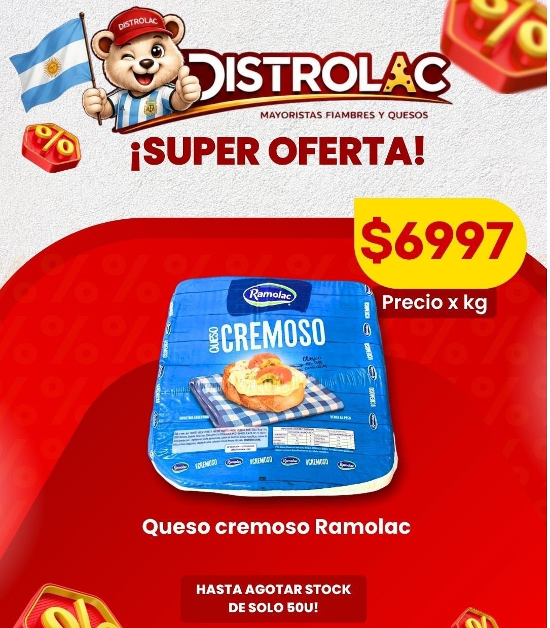 Queso cremoso Ramolac